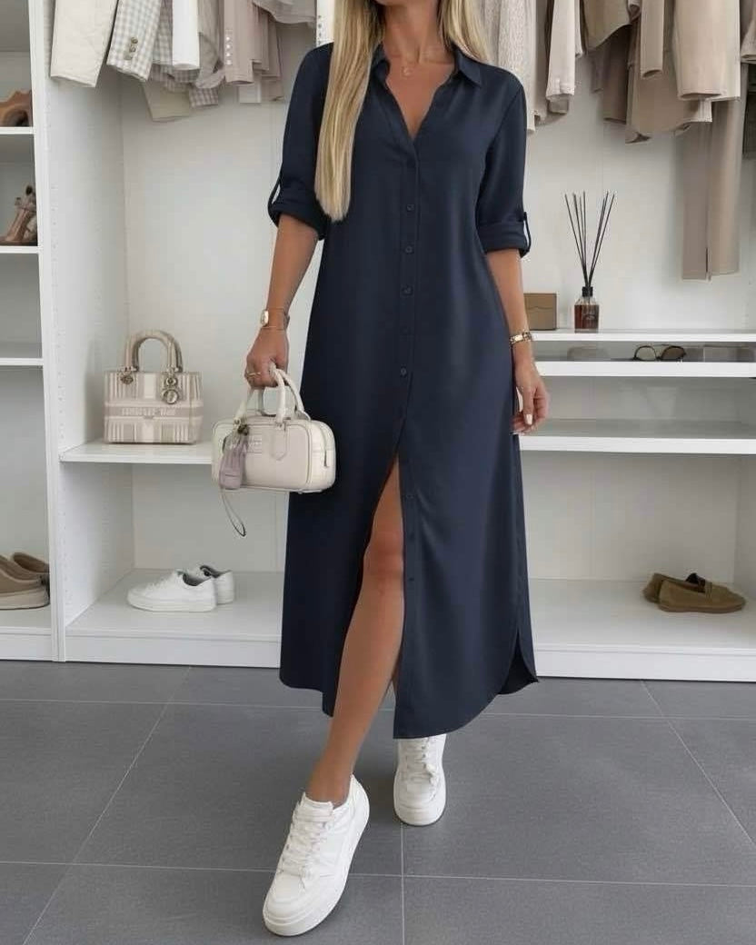 Yanira | Vestido Camisa Oversize
