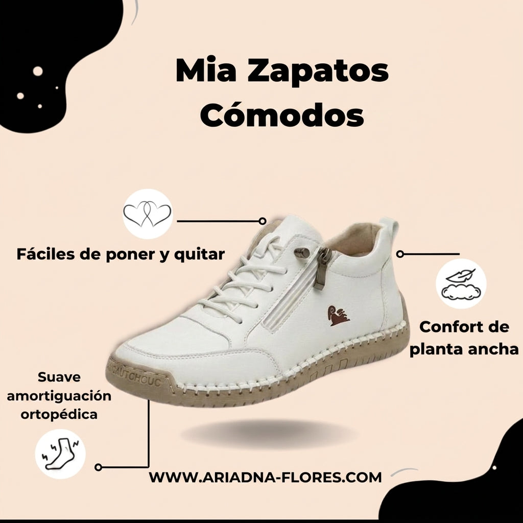 Mia | Zapatillas Cómodas con Suela Amortiguada