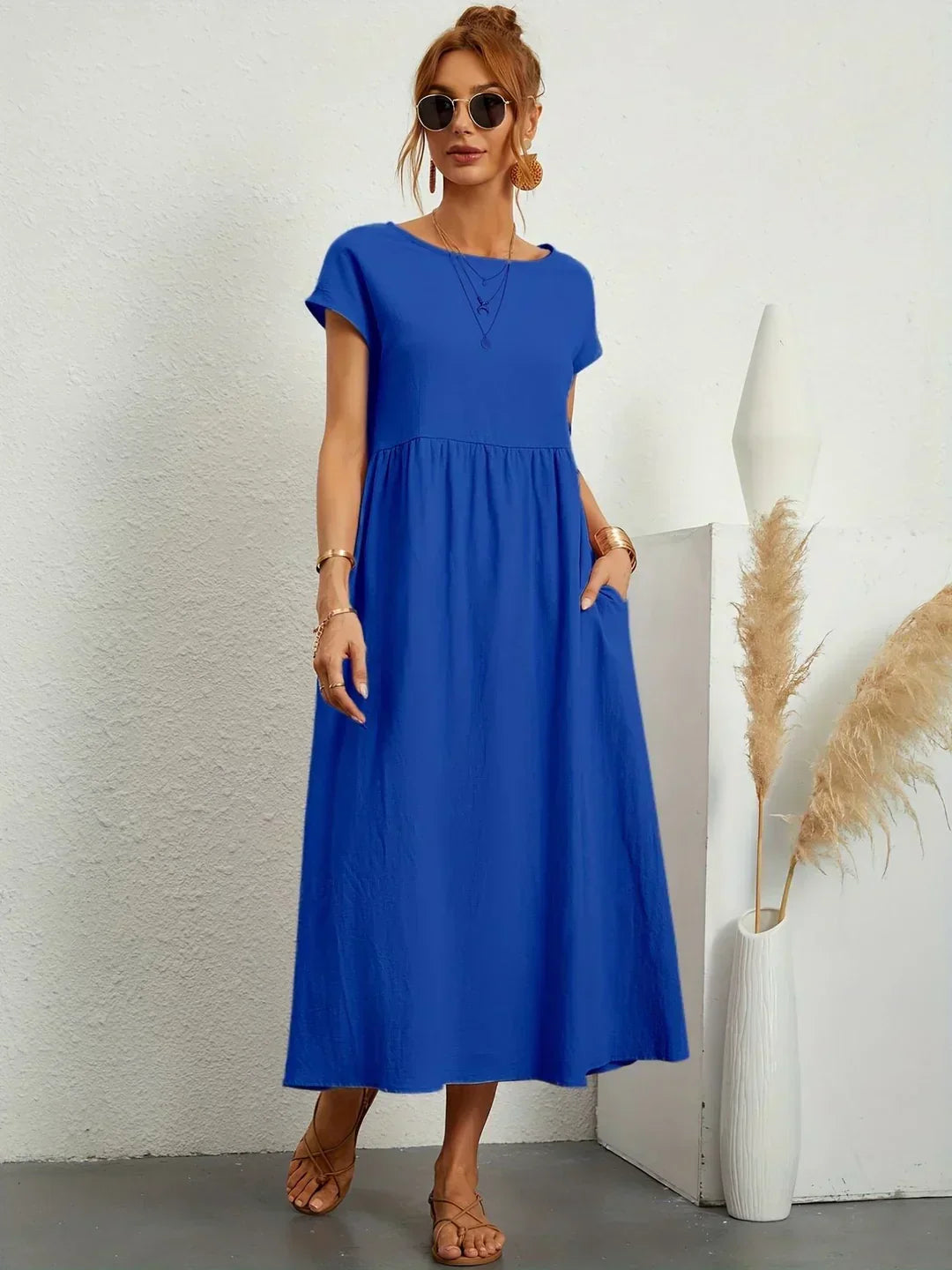 Gabriela | Vestido midi fluido atemporal