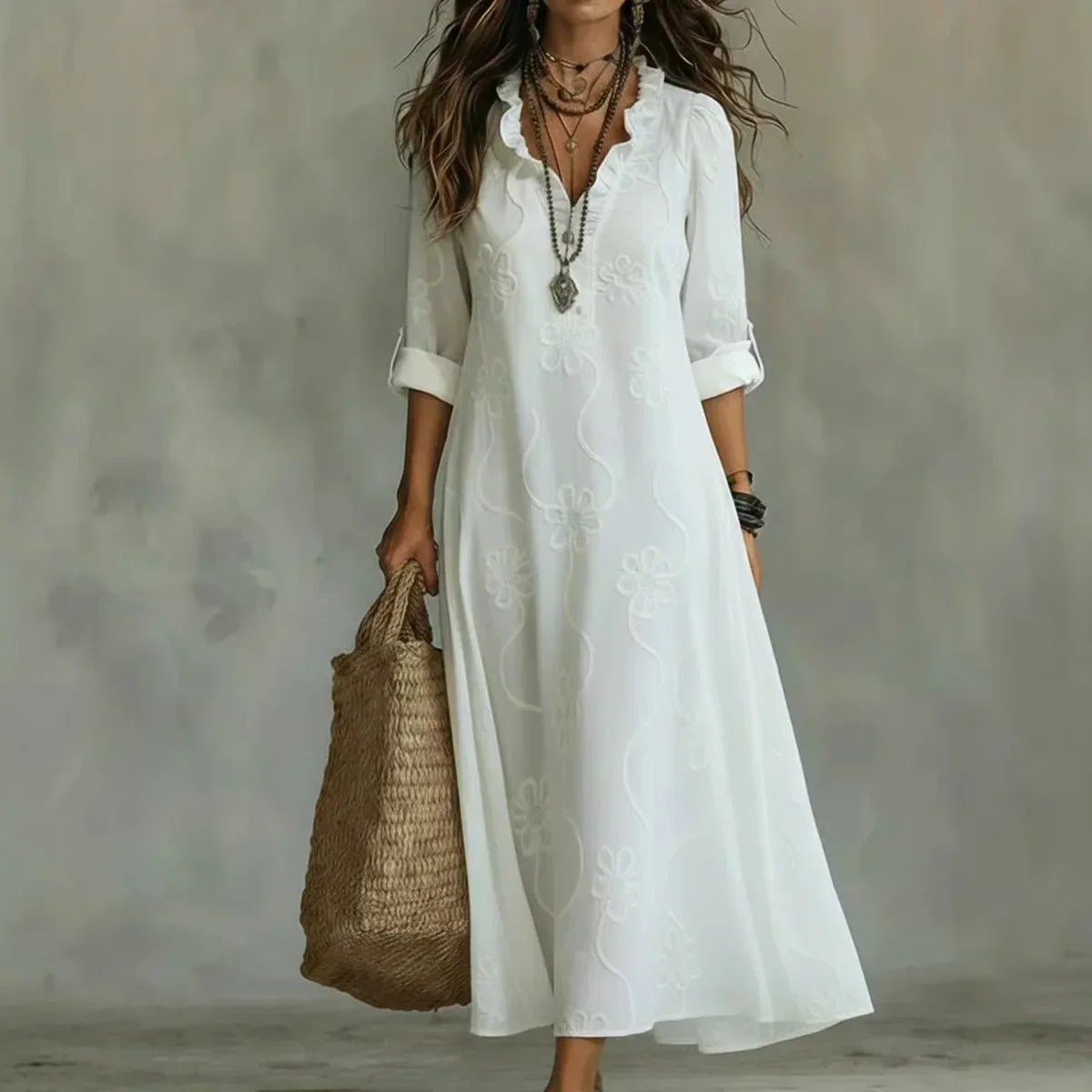 Rosa | Vestido Floral Elegante