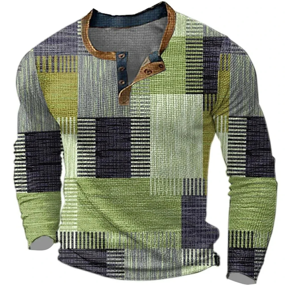 Darío | Camiseta de manga larga colorida