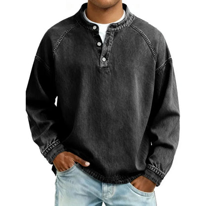 Diego | Camisa Henley vintage