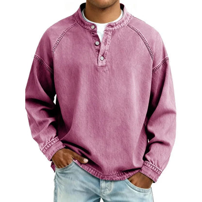 Diego | Camisa Henley vintage