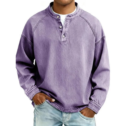 Diego | Camisa Henley vintage