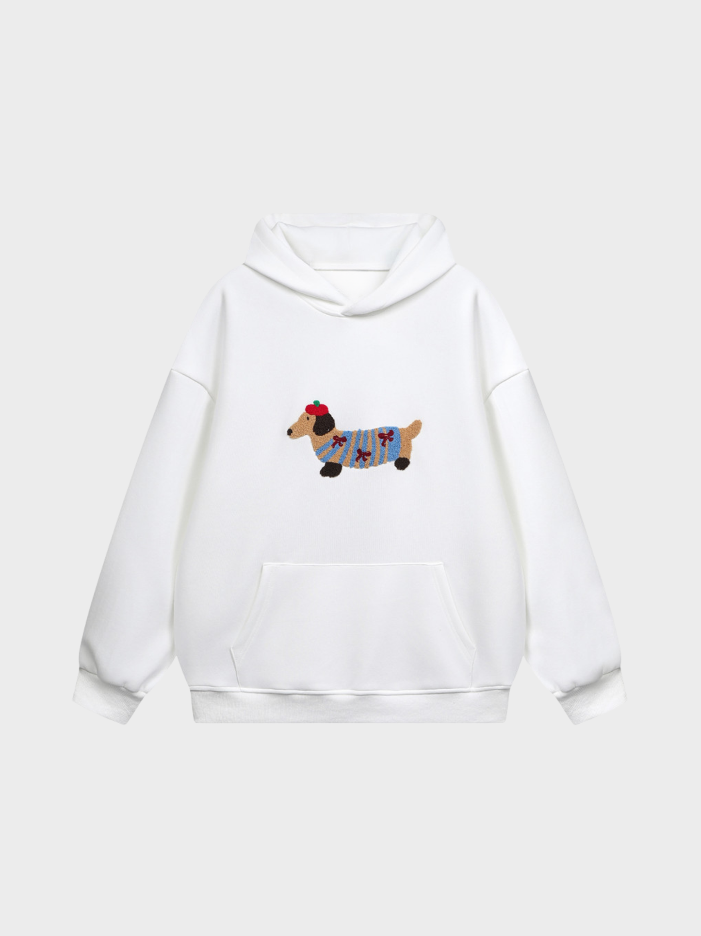 Nancy | Sudadera con capucha Cozy Pup con bordado de cachorro