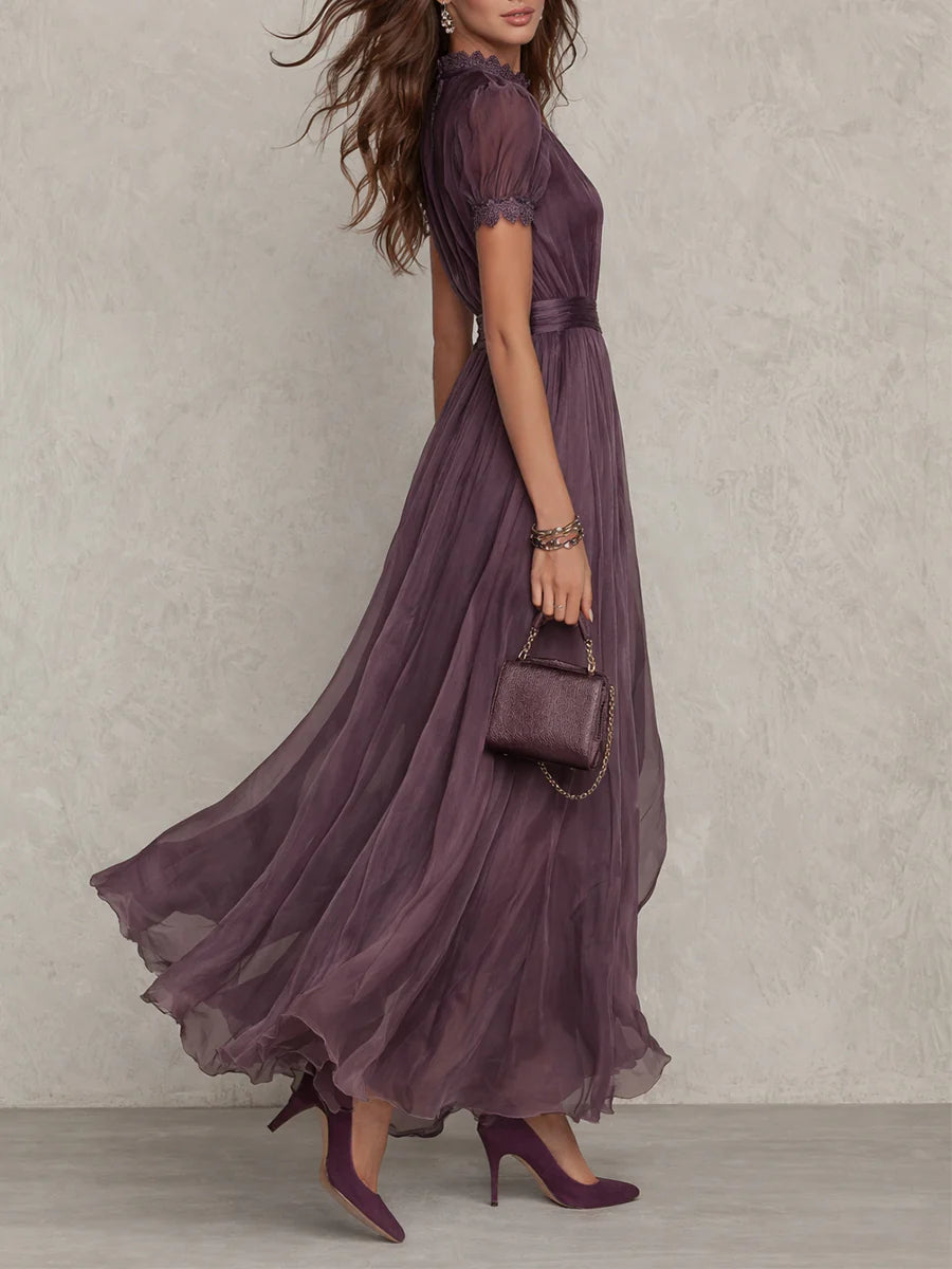 Ashley | Vestido Maxi Plisado Elegante