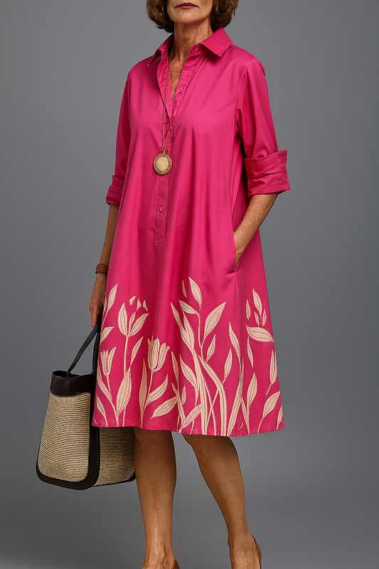 Mariana | Vestido Midi Fluido