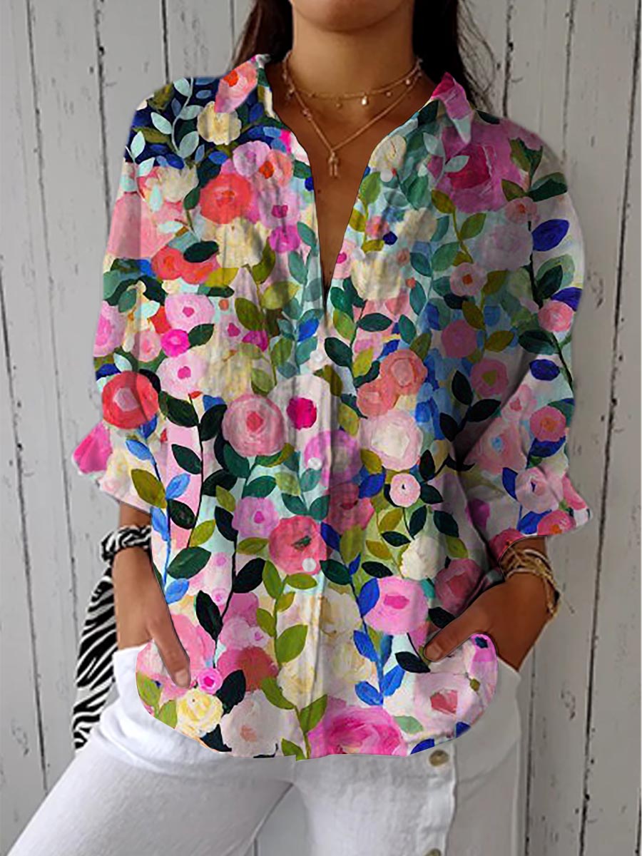 Francisca | Blusa Floral Estampada