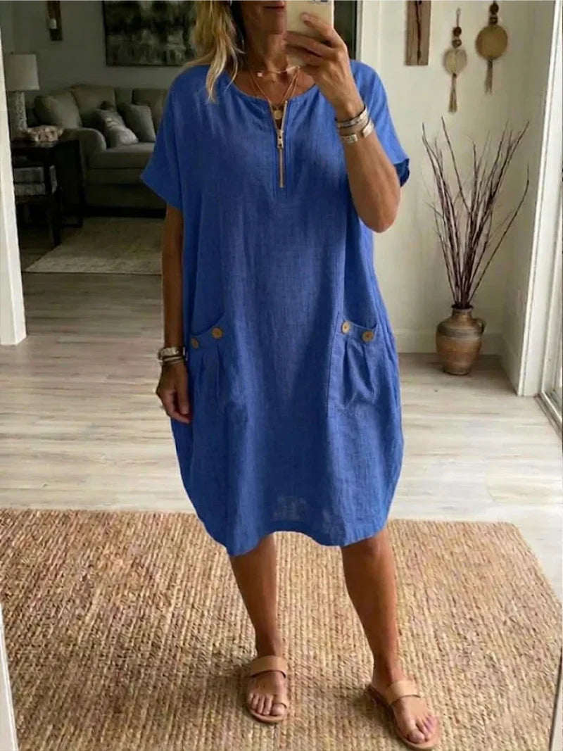 Elena | Vestido con cremallera