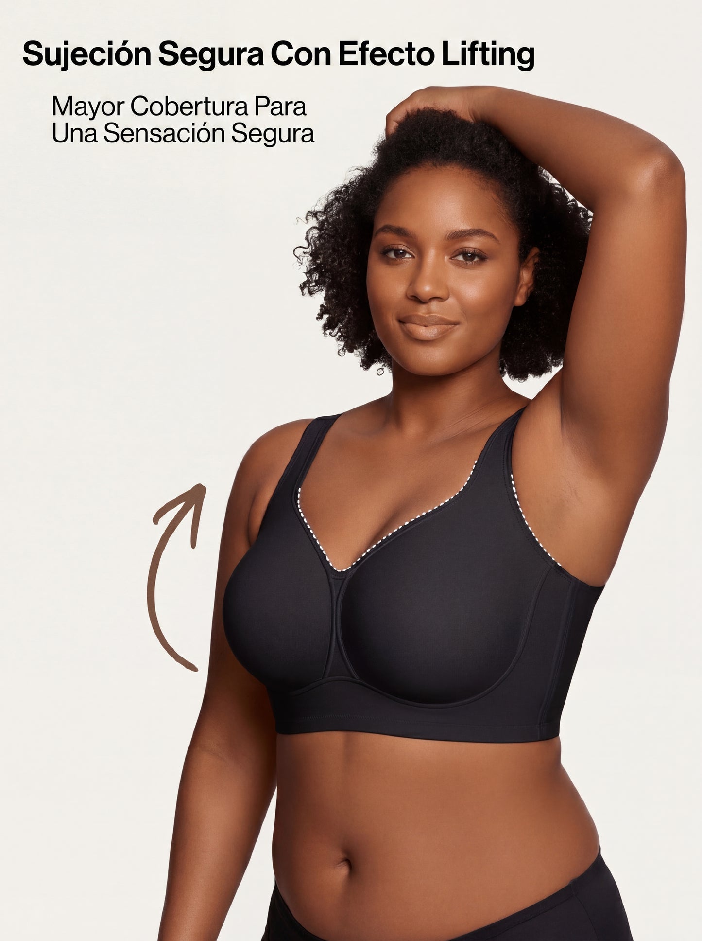 Kiara | Sujetador Confort de Cobertura Total