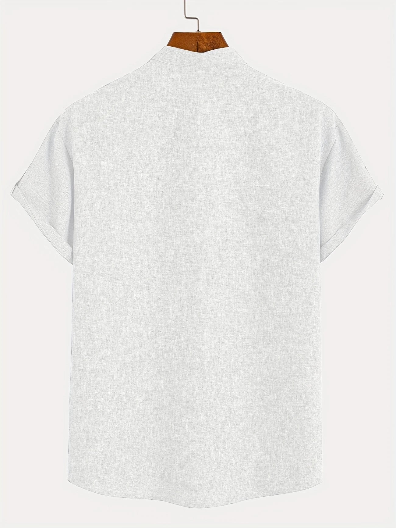 Jesús | Camisa Elegante Cuello Mao