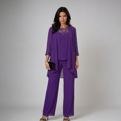 Lorena | Conjunto Elegante de Tres Piezas