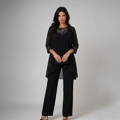 Lorena | Conjunto Elegante de Tres Piezas