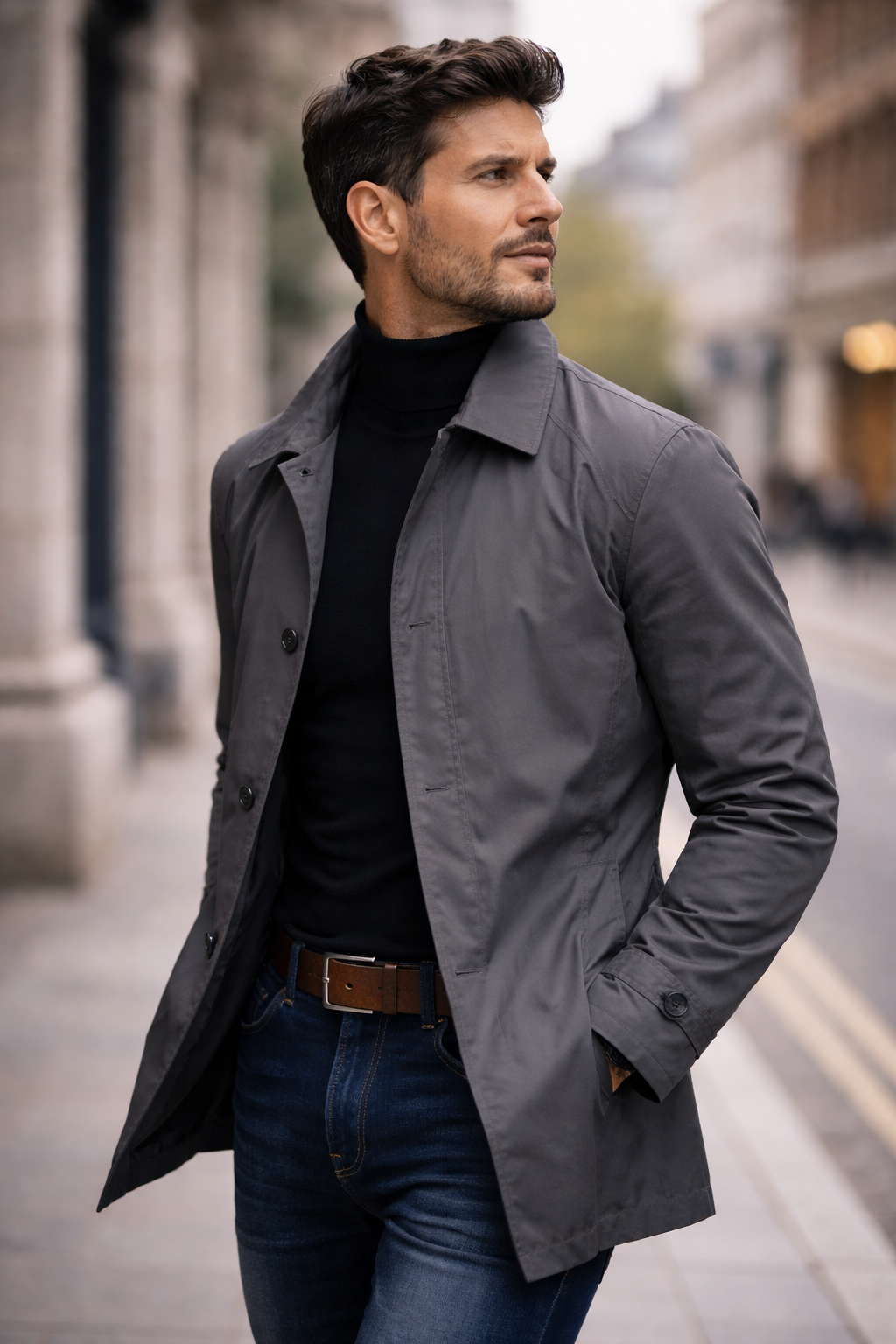 Óscar | Abrigo Elegante para Hombre