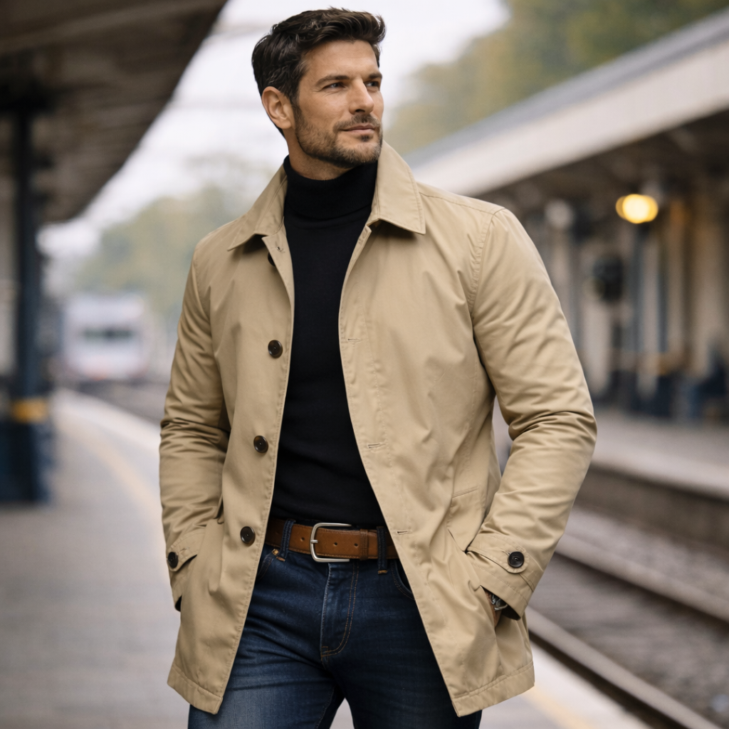 Óscar | Abrigo Elegante para Hombre