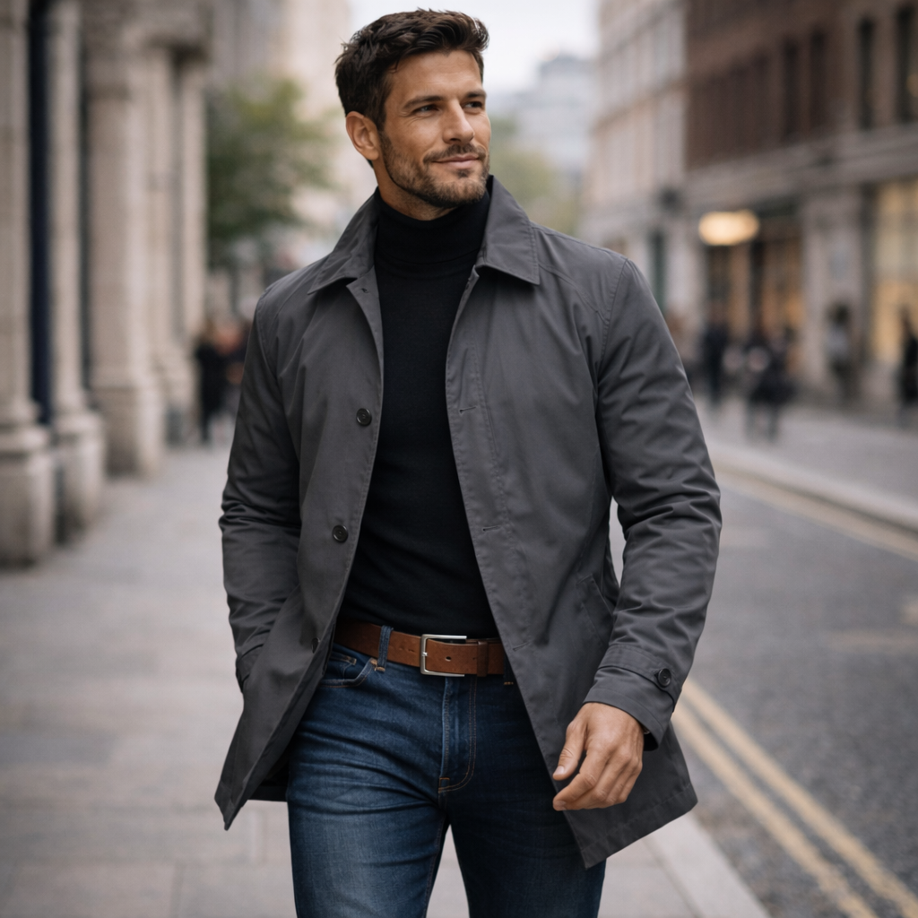 Óscar | Abrigo Elegante para Hombre