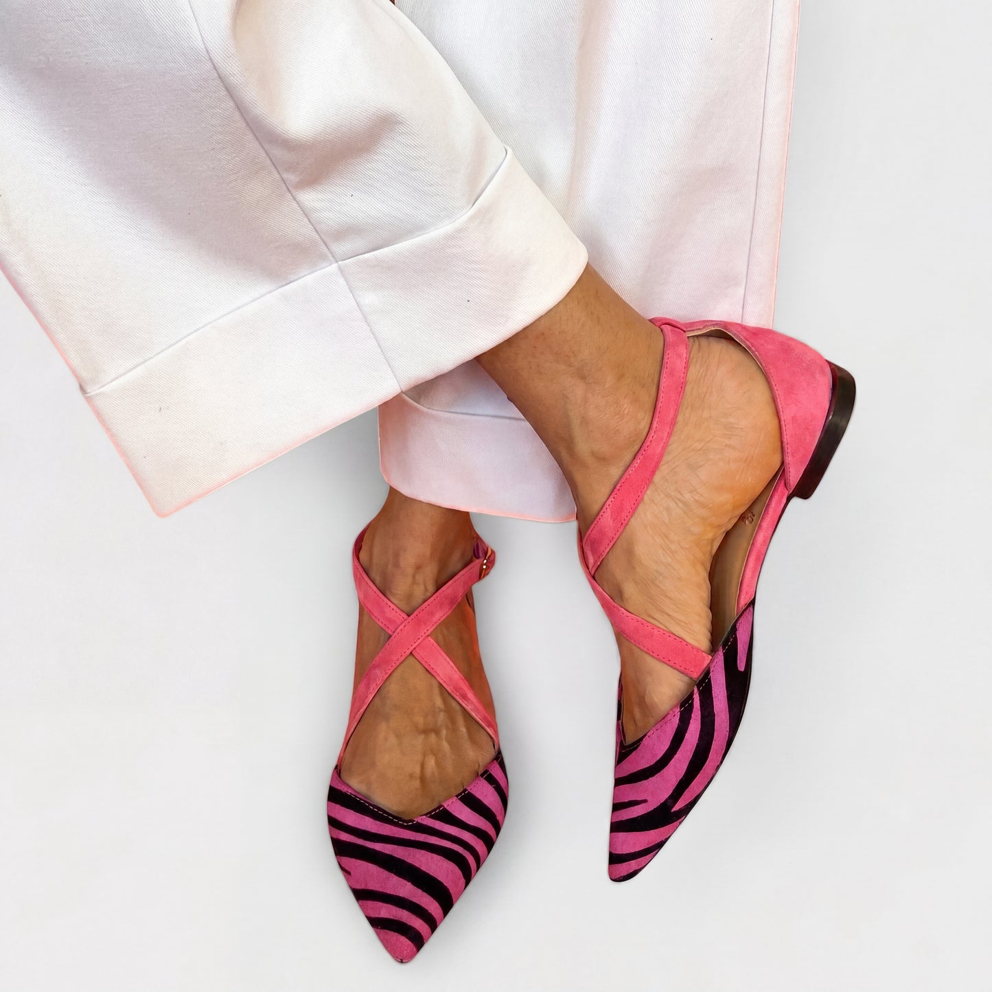 África | Bailarinas Zebra Fucsia