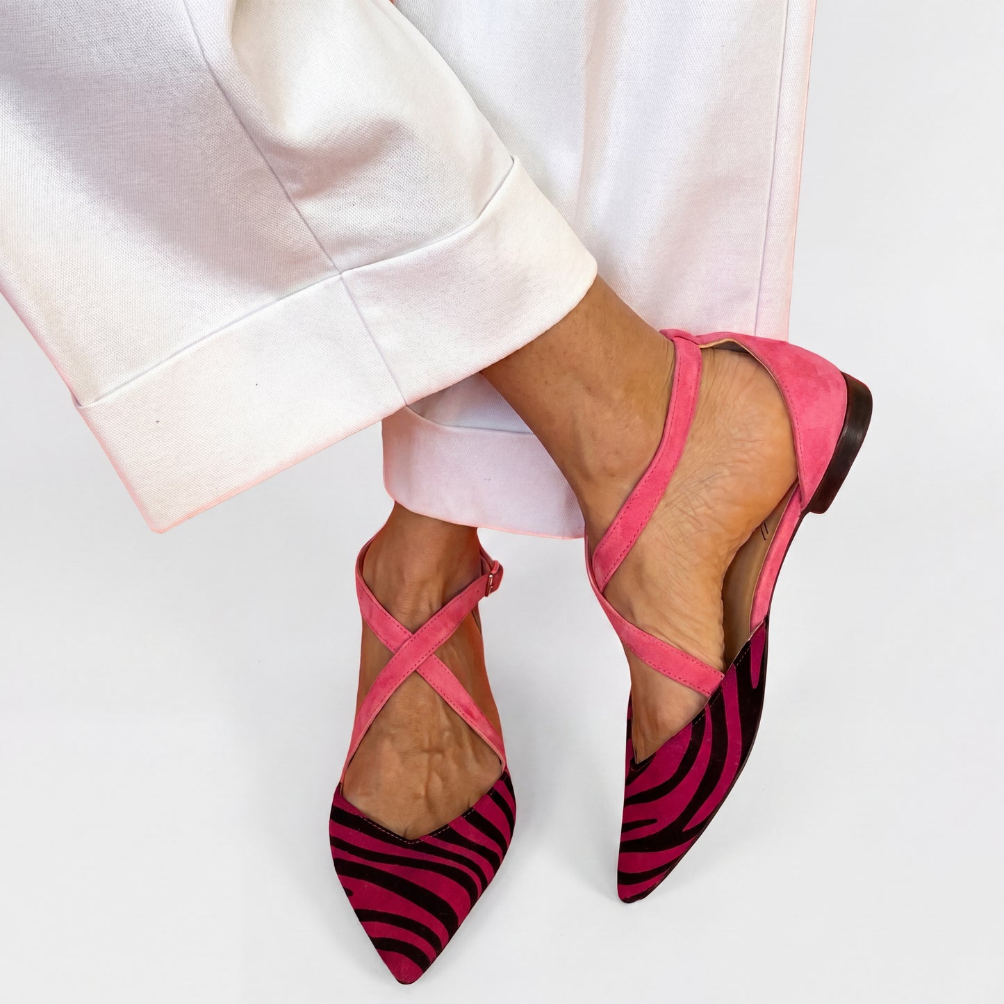 África | Bailarinas Zebra Fucsia