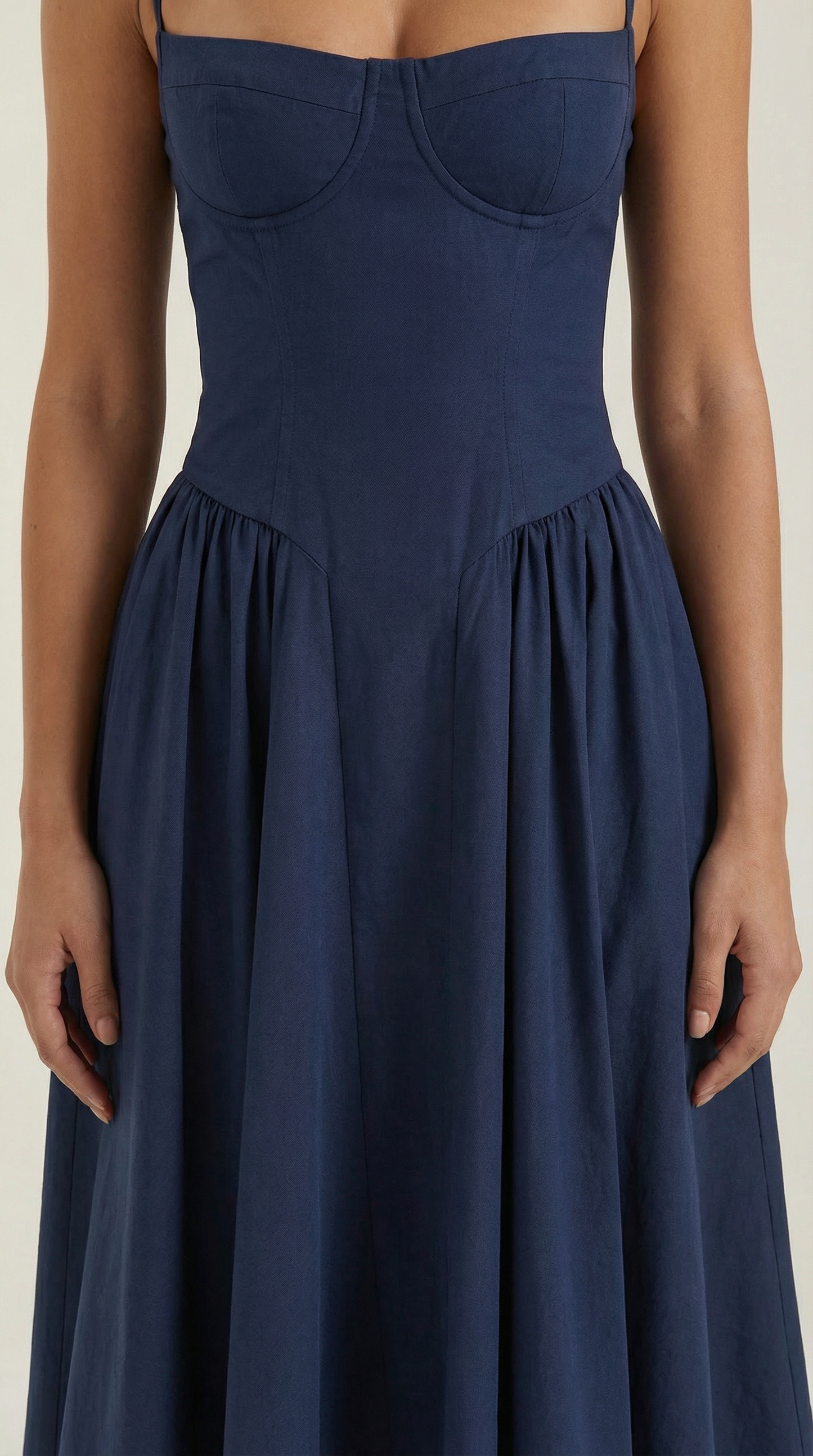 Elise | Vestido Midi con Corset