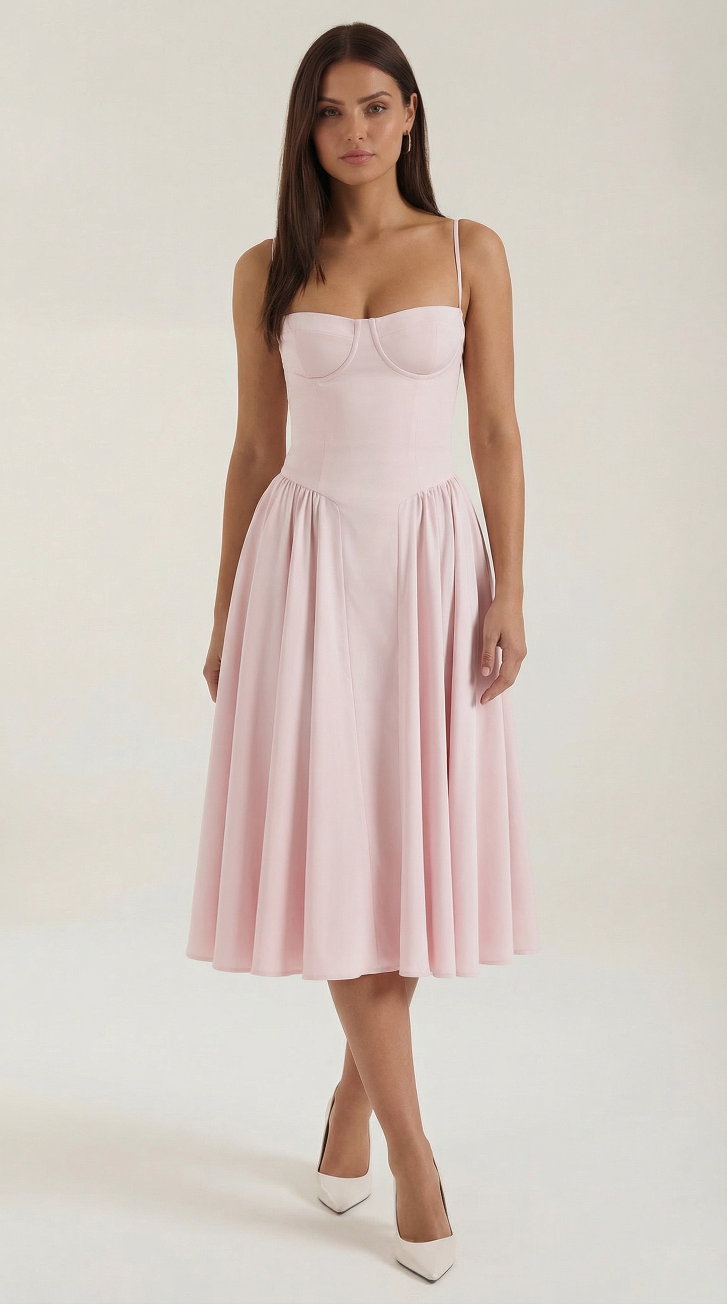 Elise | Vestido Midi con Corset