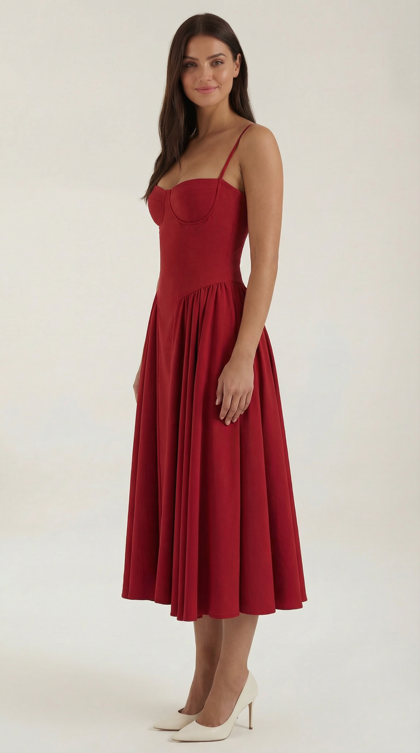 Elise | Vestido Midi con Corset