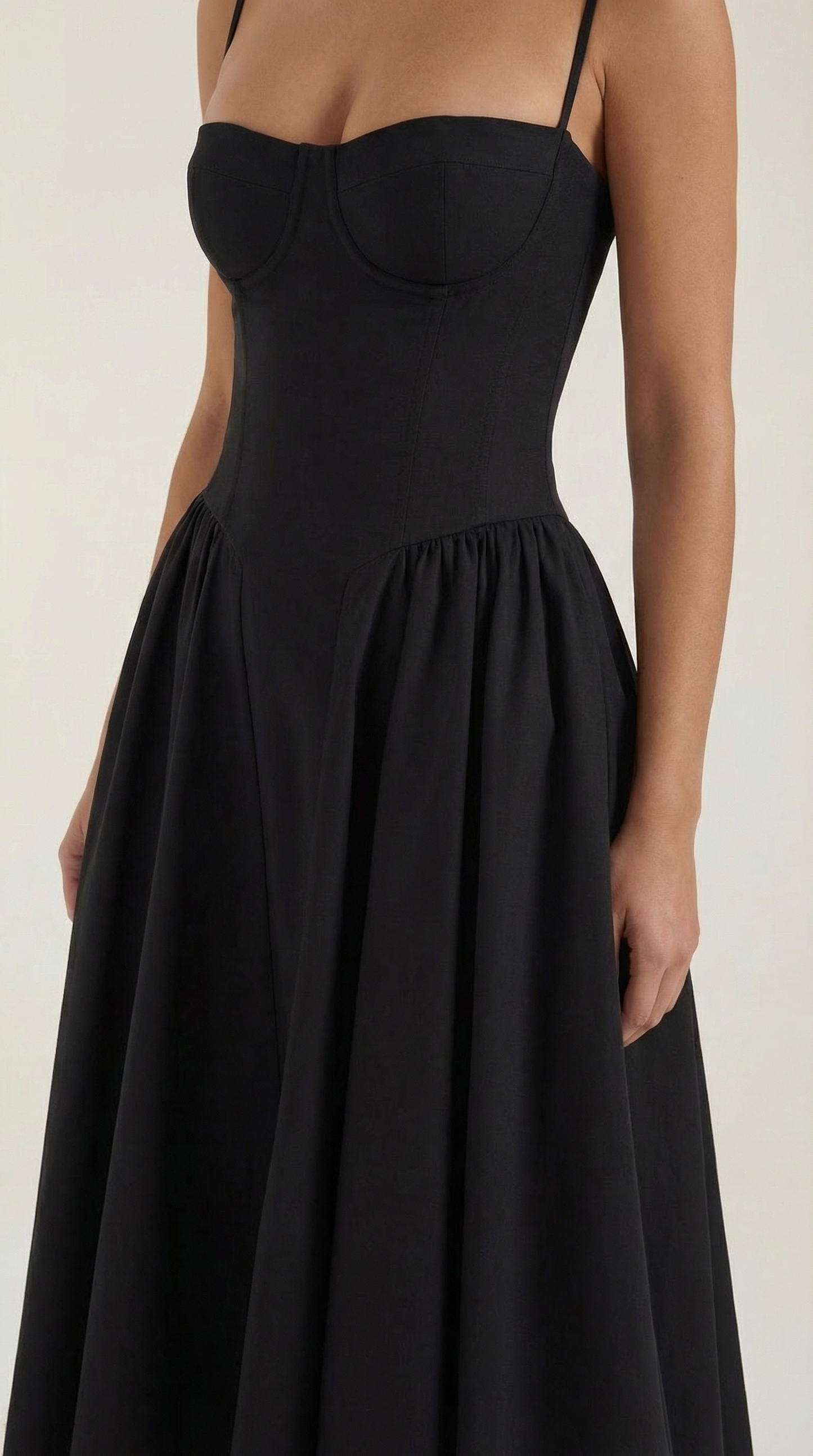 Elise | Vestido Midi con Corset
