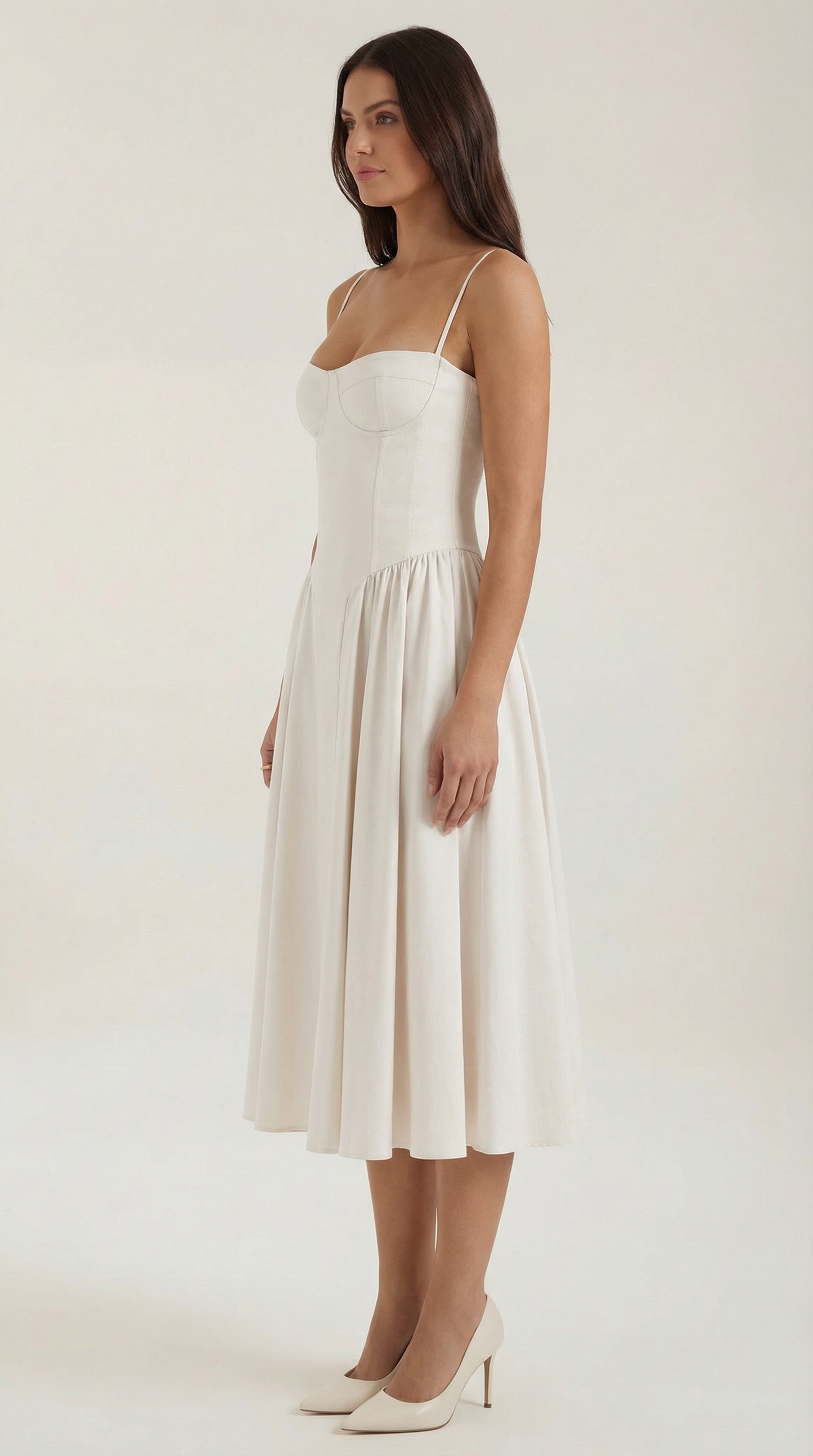 Elise | Vestido Midi con Corset