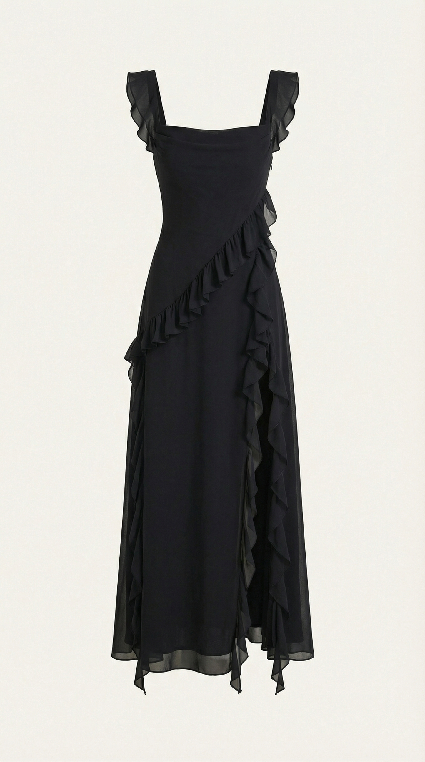 Mila | Vestido Maxi con Volantes
