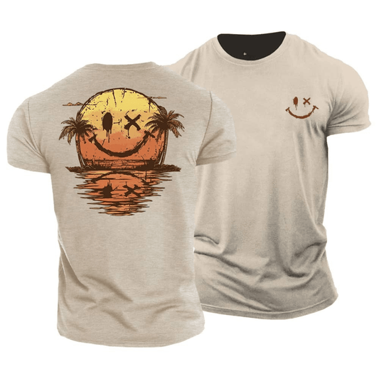 Juan | Camiseta Smiley Tropical
