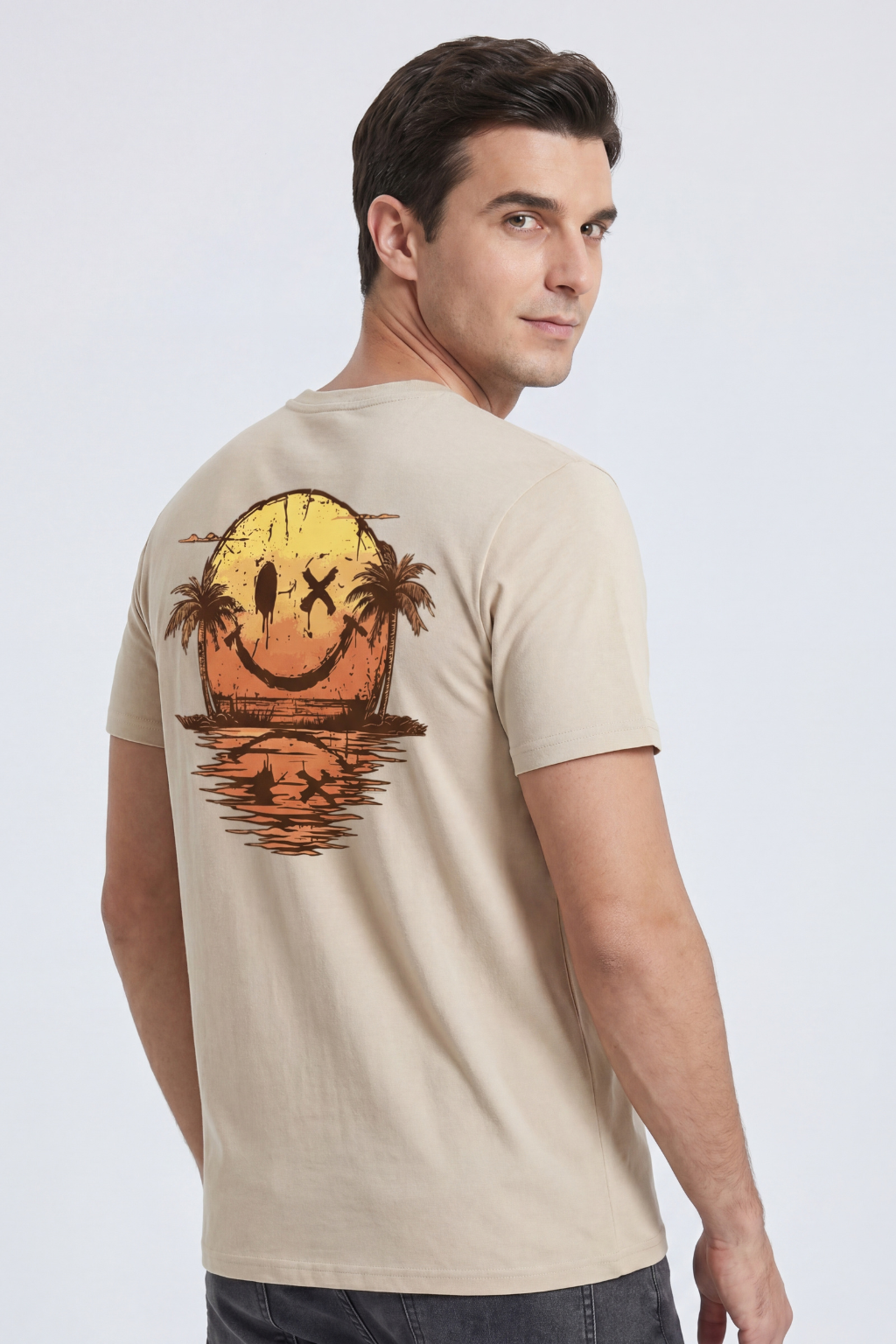 Juan | Camiseta Smiley Tropical