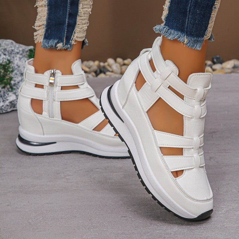 Miriam | Sandalias Ligeras con Cremallera Lateral