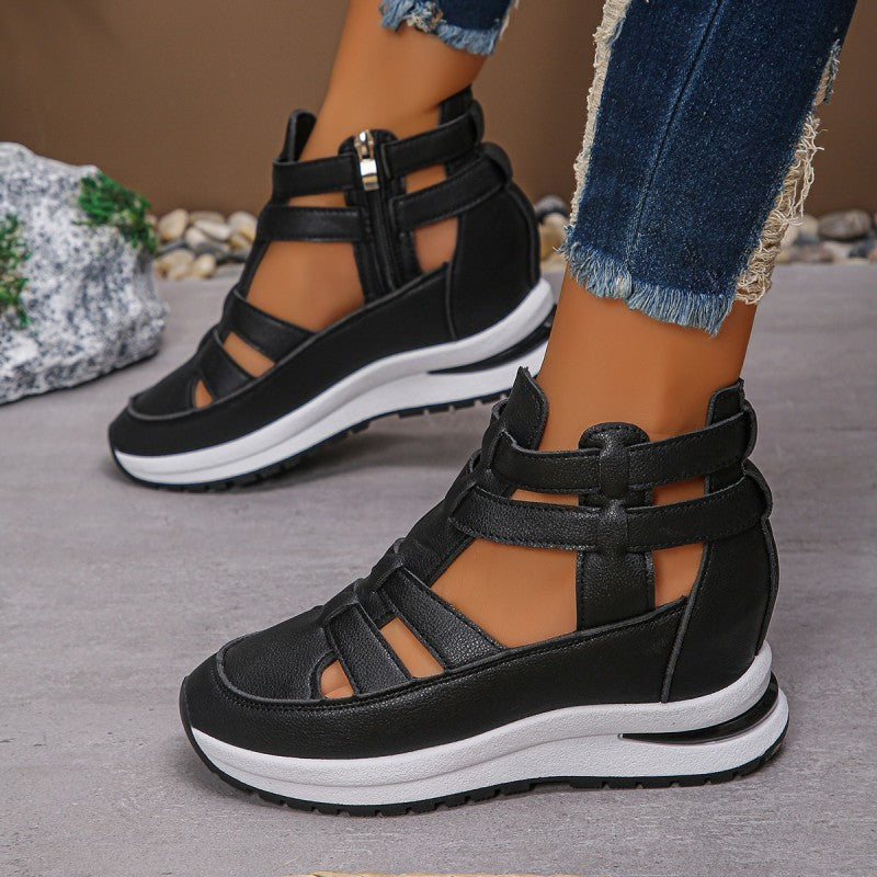 Miriam | Sandalias Ligeras con Cremallera Lateral
