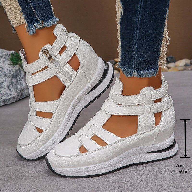 Miriam | Sandalias Ligeras con Cremallera Lateral