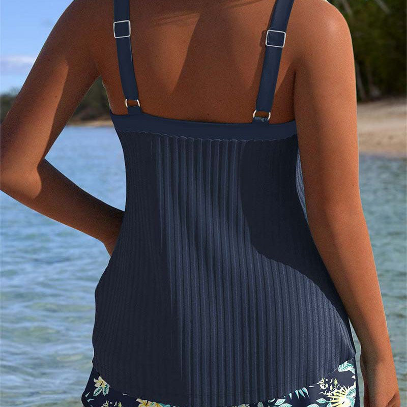 Elena | Traje de Baño Boho con Short de Playa