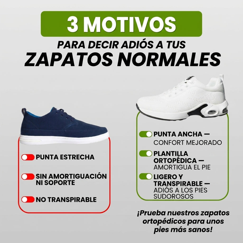 Lorena | Zapatillas Cómodas y Ergonómicas